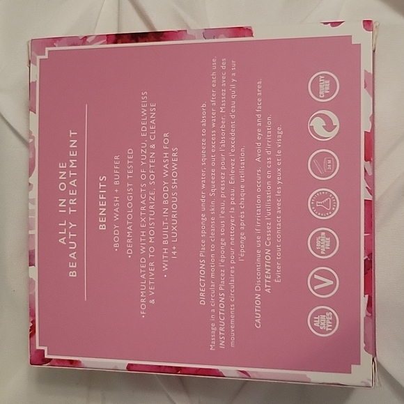 Spongelle peony blush buffer - Picture 2 of 2